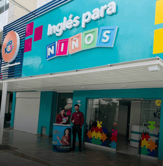 Ula idiomas sede Cali, cursos de inglés para niños