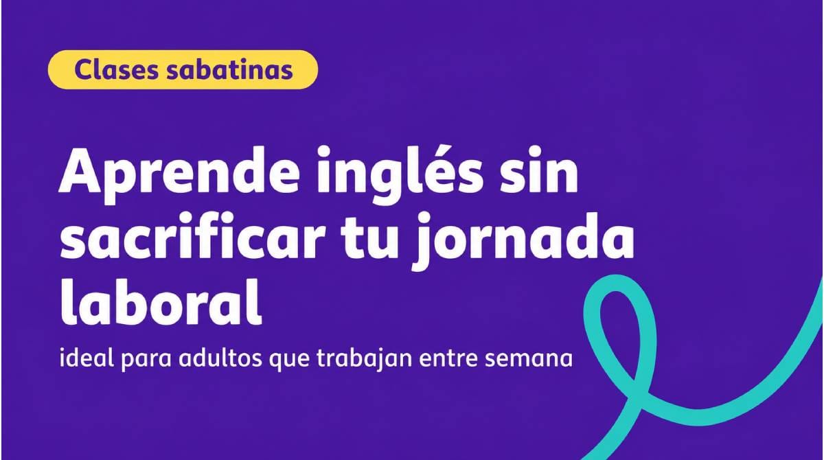 clases de ingles los sabados
