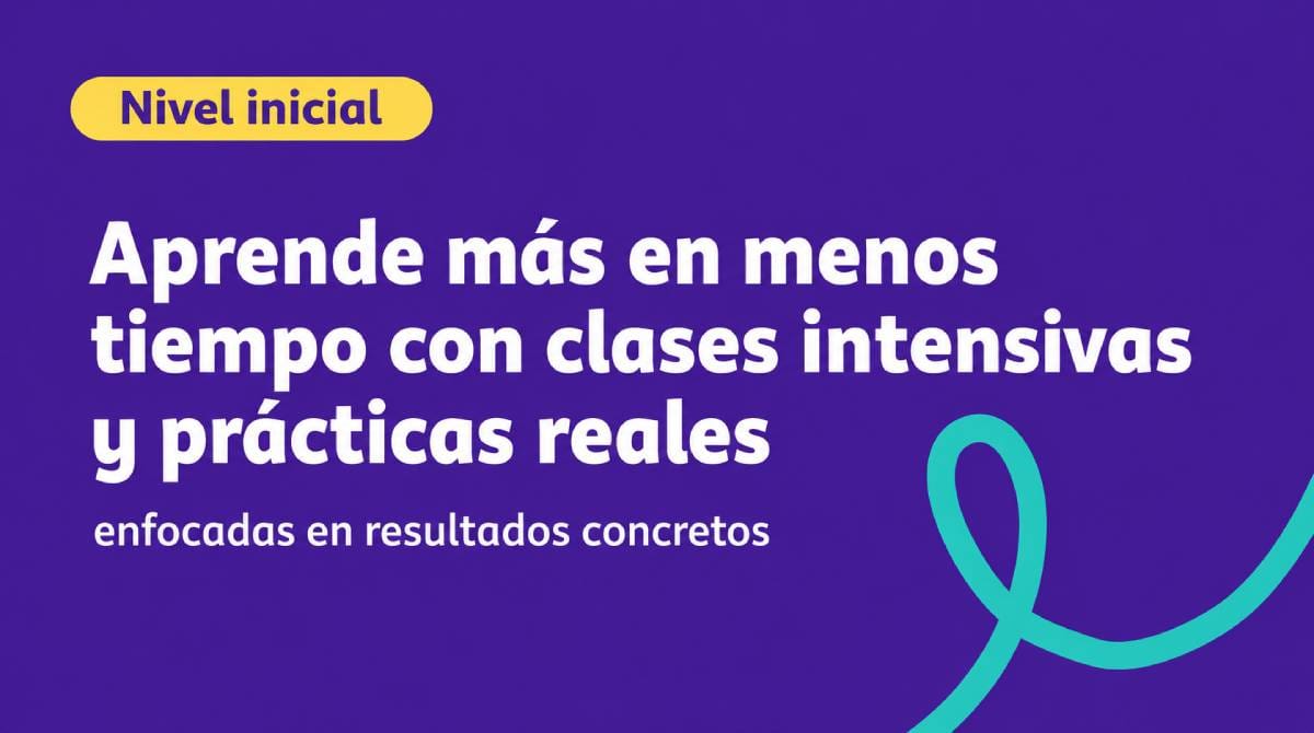 curso intensivo de ingles