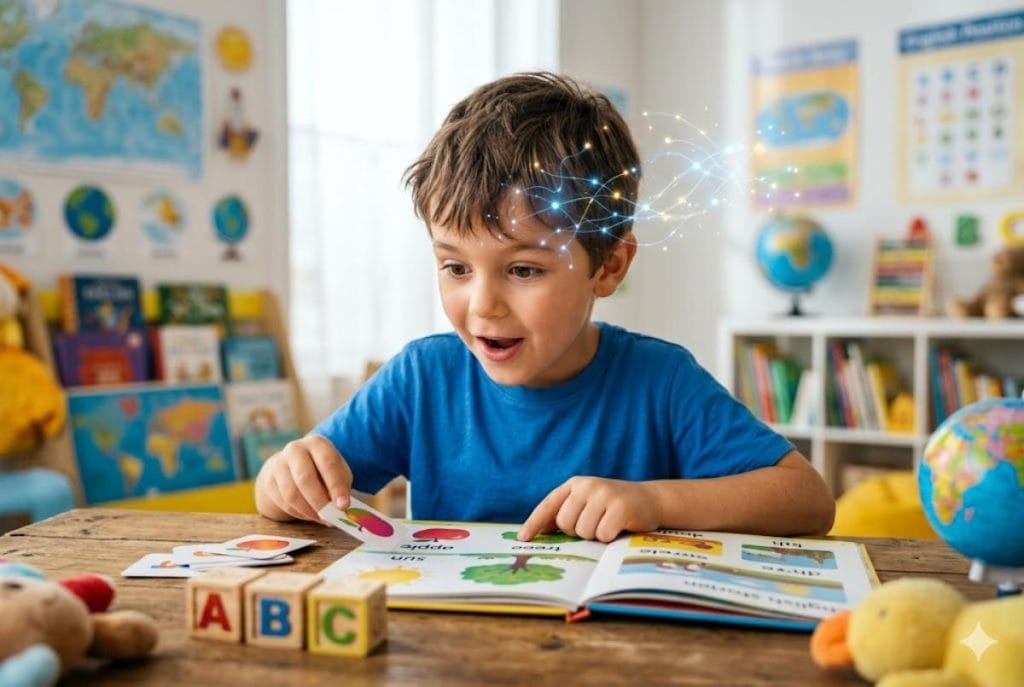 a qué edad los niños aprenden mejor inglés