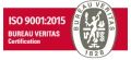 Certificación Bureau Veritas ISO 9001:2015